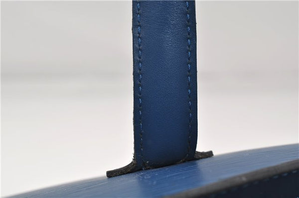 Auth Louis Vuitton Epi Saint Jacques Shopping Shoulder Bag Blue M52265 LV 6478E