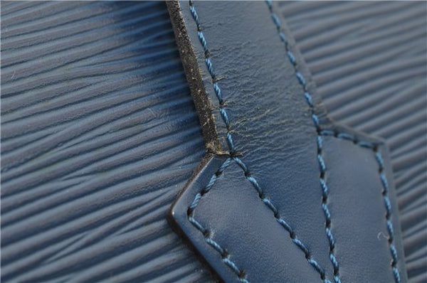 Auth Louis Vuitton Epi Saint Jacques Shopping Shoulder Bag Blue M52265 LV 6478E