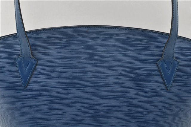Auth Louis Vuitton Epi Saint Jacques Shopping Shoulder Bag Blue M52265 LV 6478E