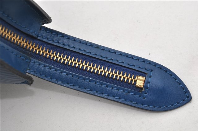 Auth Louis Vuitton Epi Saint Jacques Shopping Shoulder Bag Blue M52265 LV 6478E