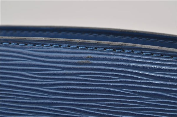 Auth Louis Vuitton Epi Saint Jacques Shopping Shoulder Bag Blue M52265 LV 6478E