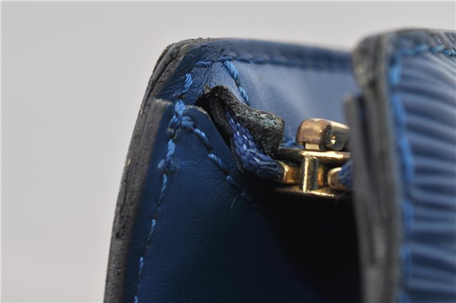 Auth Louis Vuitton Epi Saint Jacques Shopping Shoulder Bag Blue M52265 LV 6478E