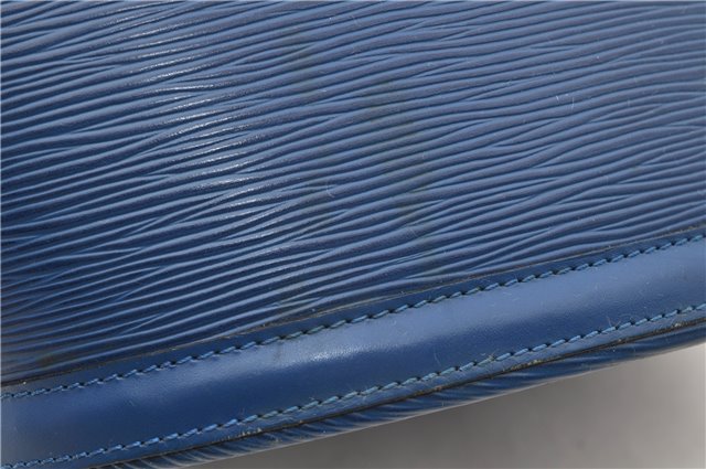 Auth Louis Vuitton Epi Saint Jacques Shopping Shoulder Bag Blue M52265 LV 6478E