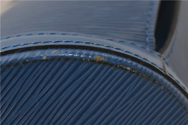 Auth Louis Vuitton Epi Saint Jacques Shopping Shoulder Bag Blue M52265 LV 6478E