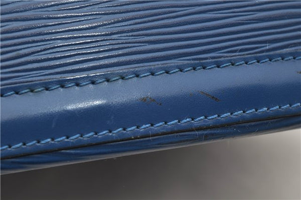 Auth Louis Vuitton Epi Saint Jacques Shopping Shoulder Bag Blue M52265 LV 6478E