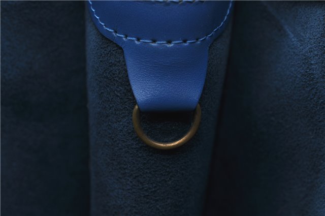 Auth Louis Vuitton Epi Saint Jacques Shopping Shoulder Bag Blue M52265 LV 6478E