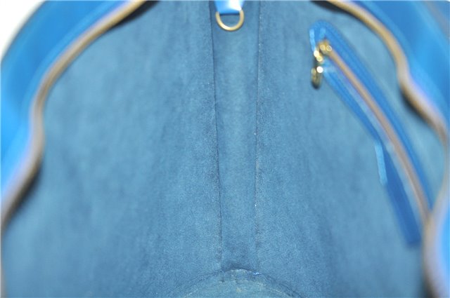 Auth Louis Vuitton Epi Saint Jacques Shopping Shoulder Bag Blue M52265 LV 6478E