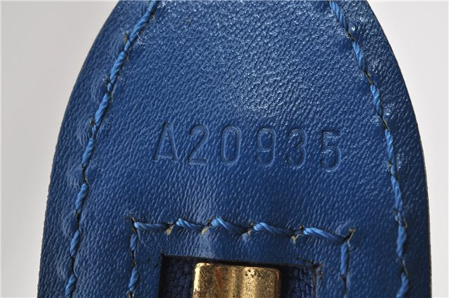 Auth Louis Vuitton Epi Saint Jacques Shopping Shoulder Bag Blue M52265 LV 6478E