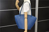 Auth Louis Vuitton Epi Saint Jacques Shopping Shoulder Bag Blue M52265 LV 6478E