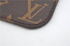 Authentic Louis Vuitton Monogram Neverfull Pouch Purse Clutch Bag Pink LV 6480F