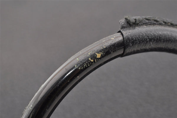 Authentic GUCCI Vintage 2Way Hand Bag Leather Black Junk 6480I