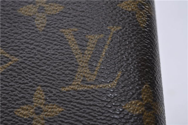 Authentic LOUIS VUITTON Monogram Agenda MM Day Planner Cover R20004 LV 6481C