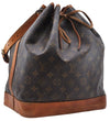 Authentic Louis Vuitton Monogram Noe Shoulder Bag M42224 LV 6481D