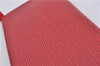 Authentic LOUIS VUITTON Epi Pochette Accessoires Pouch Red M52947 LV 6482C