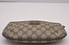 Authentic GUCCI Shoulder Cross Body Bag Purse GG PVC Leather Brown Junk 6482I