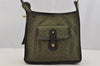Authentic Louis Vuitton Monogram Mini Besace Mary Kate Shoulder Bag Green 6483I