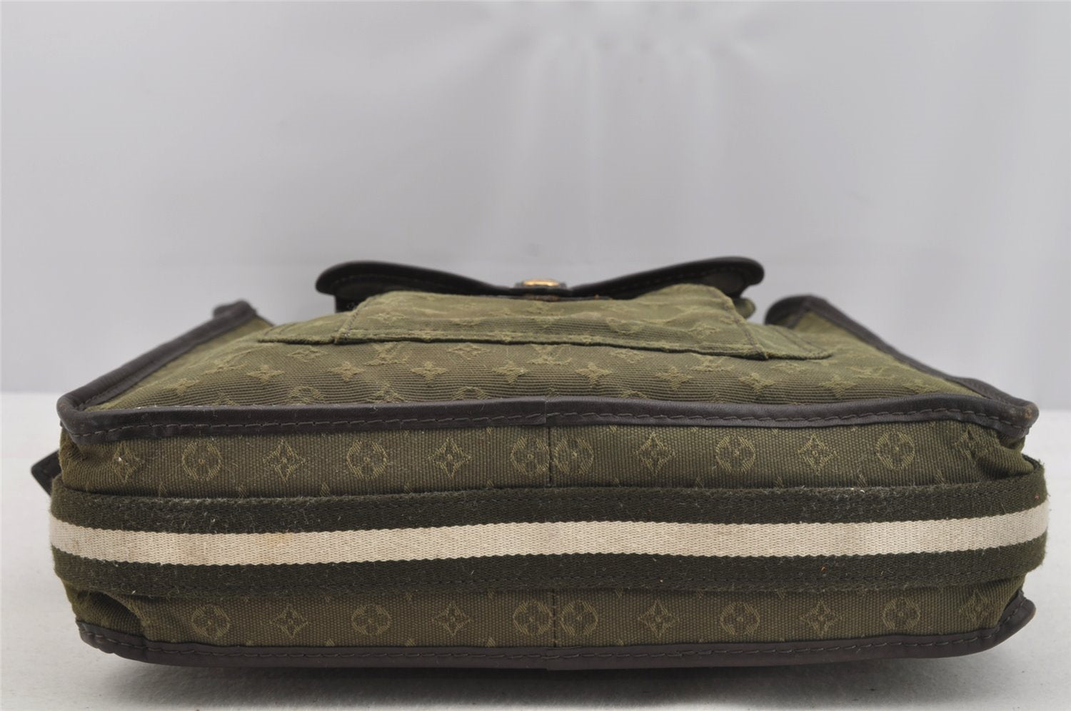 Authentic Louis Vuitton Monogram Mini Besace Mary Kate Shoulder Bag Green 6483I