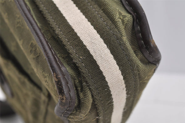 Authentic Louis Vuitton Monogram Mini Besace Mary Kate Shoulder Bag Green 6483I