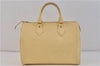 Authentic LOUIS VUITTON Epi Speedy 25 Hand Bag Beige Cream M4301A LV 6485C