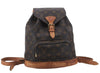 Authentic Louis Vuitton Monogram Montsouris MM Backpack M51136 LV 6486D