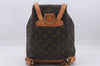 Authentic Louis Vuitton Monogram Montsouris MM Backpack M51136 LV 6486D