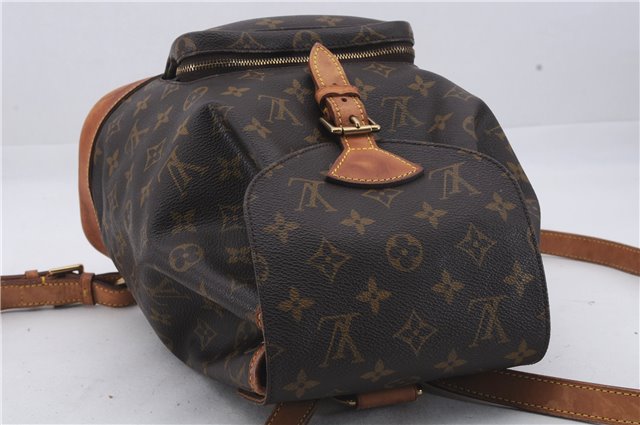 Authentic Louis Vuitton Monogram Montsouris MM Backpack M51136 LV 6486D