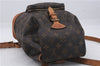 Authentic Louis Vuitton Monogram Montsouris MM Backpack M51136 LV 6486D