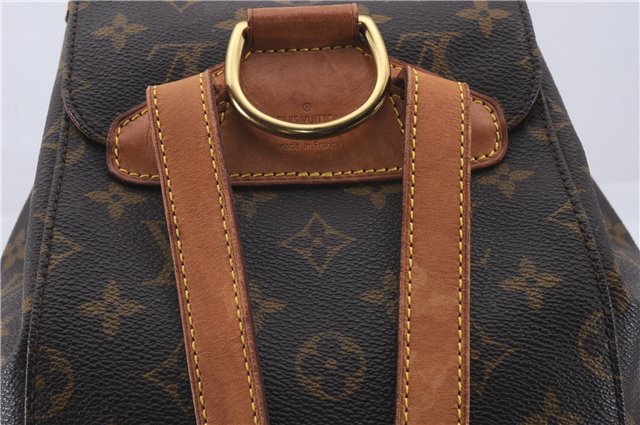 Authentic Louis Vuitton Monogram Montsouris MM Backpack M51136 LV 6486D