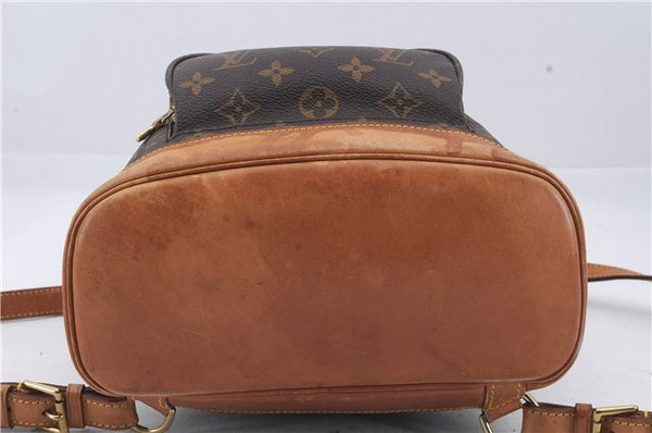Authentic Louis Vuitton Monogram Montsouris MM Backpack M51136 LV 6486D