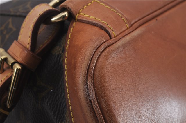 Authentic Louis Vuitton Monogram Montsouris MM Backpack M51136 LV 6486D