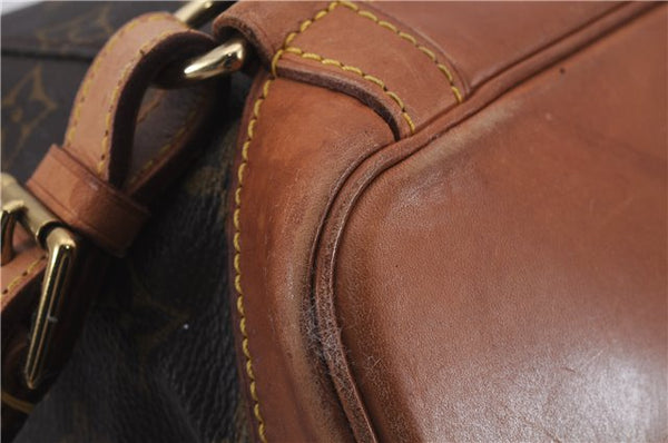 Authentic Louis Vuitton Monogram Montsouris MM Backpack M51136 LV 6486D