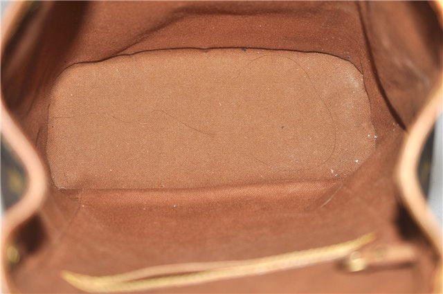 Authentic Louis Vuitton Monogram Montsouris MM Backpack M51136 LV 6486D