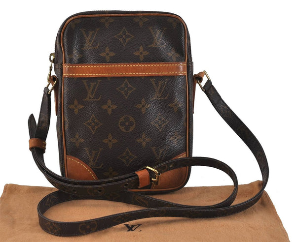 Authentic LOUIS VUITTON Monogram Danube Shoulder Cross Body Bag M45266 LV 6489C