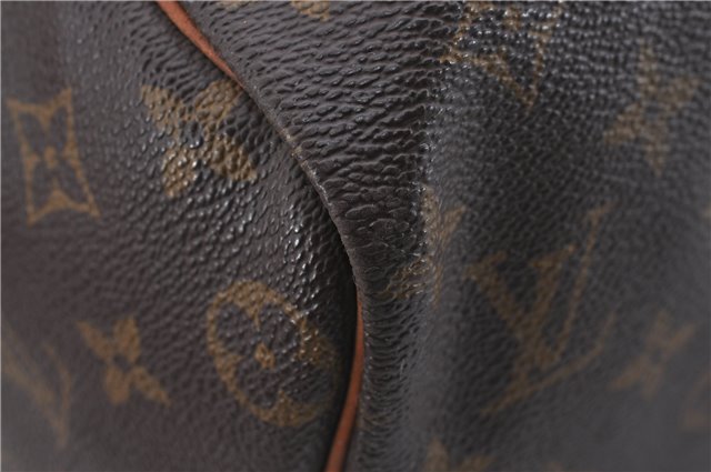 Authentic Louis Vuitton Monogram Sac Souple 45 Hand Boston Bag M41624 LV 6491D