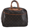 Authentic Louis Vuitton Monogram Deauville Hand Bag M47270 LV 6492D