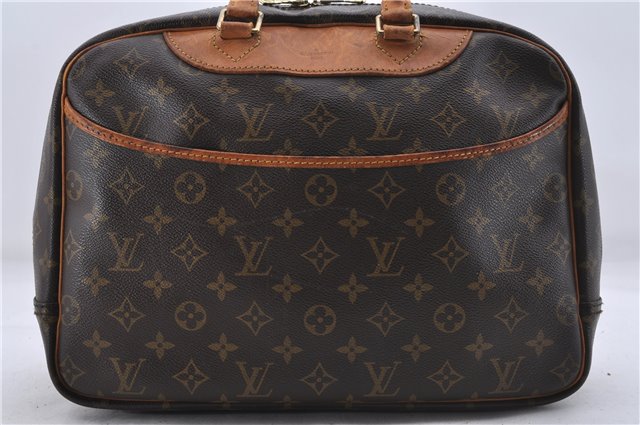Authentic Louis Vuitton Monogram Deauville Hand Bag M47270 LV 6492D