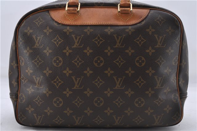 Authentic Louis Vuitton Monogram Deauville Hand Bag M47270 LV 6492D