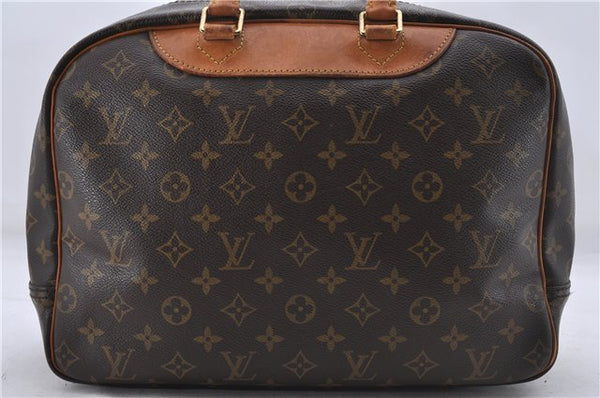 Authentic Louis Vuitton Monogram Deauville Hand Bag M47270 LV 6492D