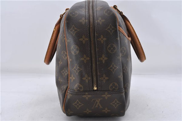 Authentic Louis Vuitton Monogram Deauville Hand Bag M47270 LV 6492D