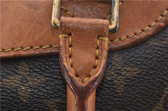 Authentic Louis Vuitton Monogram Deauville Hand Bag M47270 LV 6492D