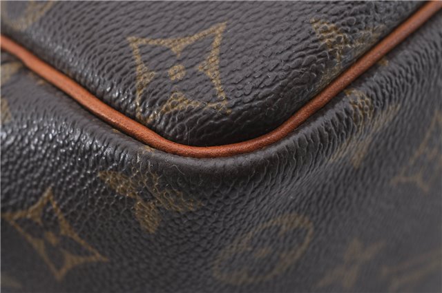 Authentic Louis Vuitton Monogram Deauville Hand Bag M47270 LV 6492D