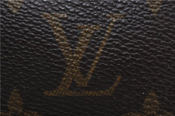 Authentic Louis Vuitton Monogram Deauville Hand Bag M47270 LV 6492D
