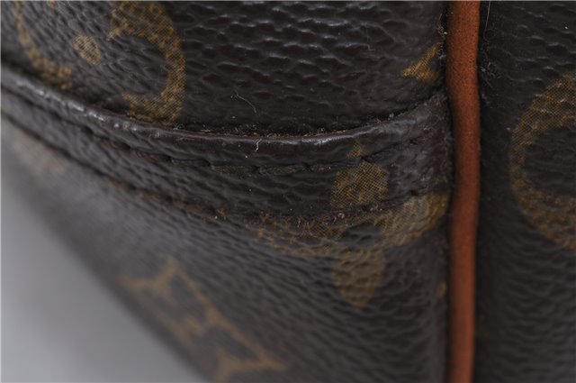 Authentic Louis Vuitton Monogram Deauville Hand Bag M47270 LV 6492D