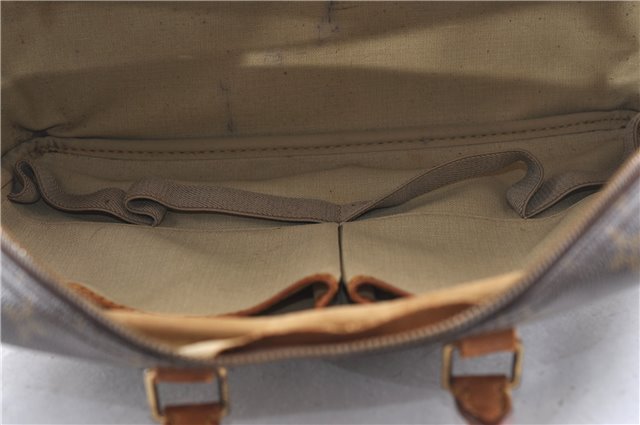 Authentic Louis Vuitton Monogram Deauville Hand Bag M47270 LV 6492D