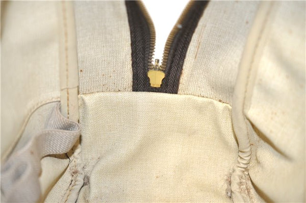 Authentic Louis Vuitton Monogram Deauville Hand Bag M47270 LV 6492D