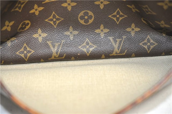 Authentic Louis Vuitton Monogram Deauville Hand Bag M47270 LV 6492D