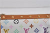 LOUIS VUITTON Monogram Multicolor Pochette Accessoires Pouch M92649 White 6494C