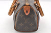 Authentic Louis Vuitton Monogram Mini Speedy Hand Bag Purse Old Model LV 6496I