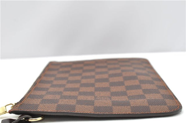 Authentic Louis Vuitton Damier Neverfull Pouch Purse Clutch Bag LV 6497F