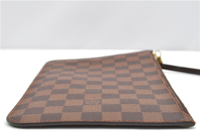 Authentic Louis Vuitton Damier Neverfull Pouch Purse Clutch Bag LV 6497F